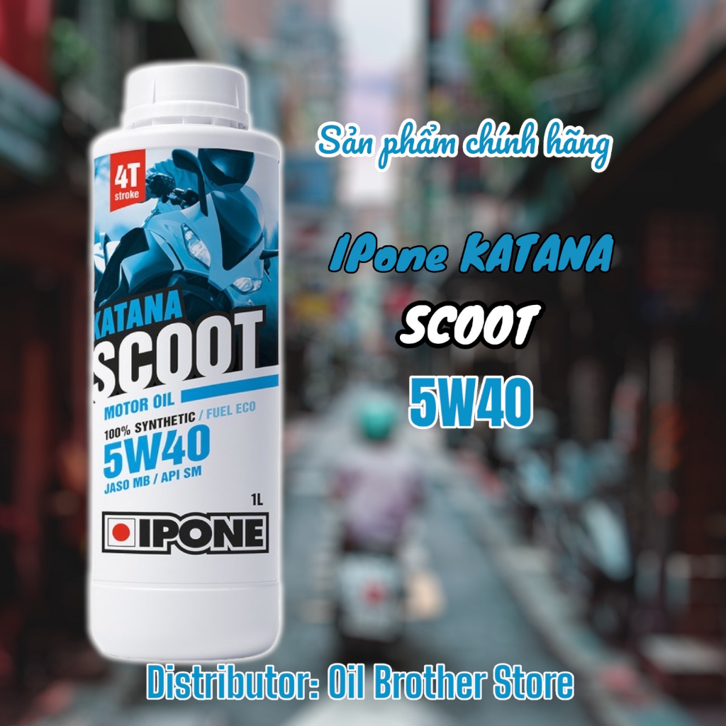 Nhớt cao cấp IPONE Katana Scoot 5W40