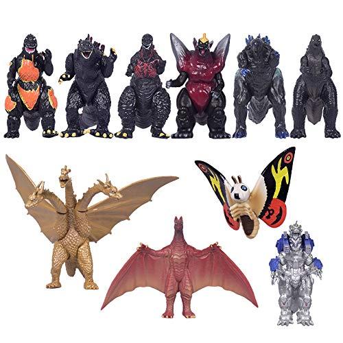 Set 10 Mô Hình Nhân Vật Khủng Long Godzilla - Mẫu 02