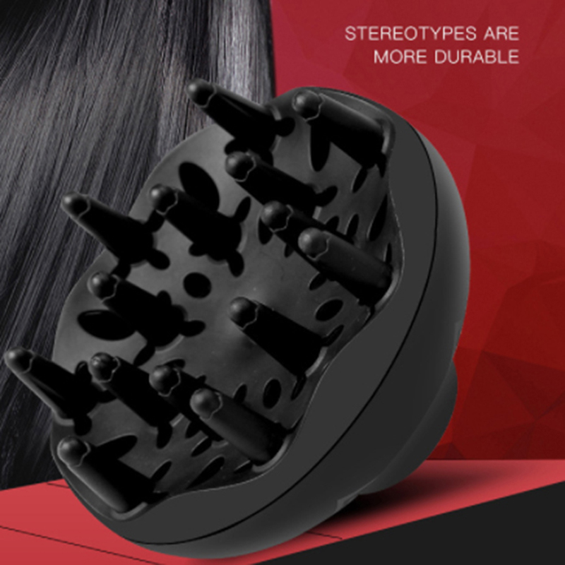 【Trending in Fashion】 1pc Hair Diffuser Professional Hair Styling Curl Dryer Diffuser Universal Hairdressing Blower Styling Salon Curly Tool Black.