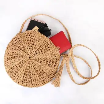 beach bag round