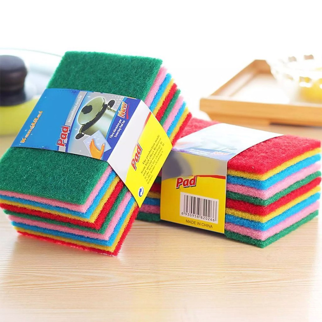 Set 10 miếng rửa chén bọt biển siêu sạch