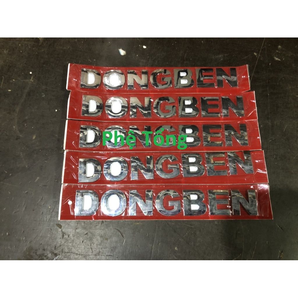 Tem chữ D O N G B E N dùng cho Dongben 870