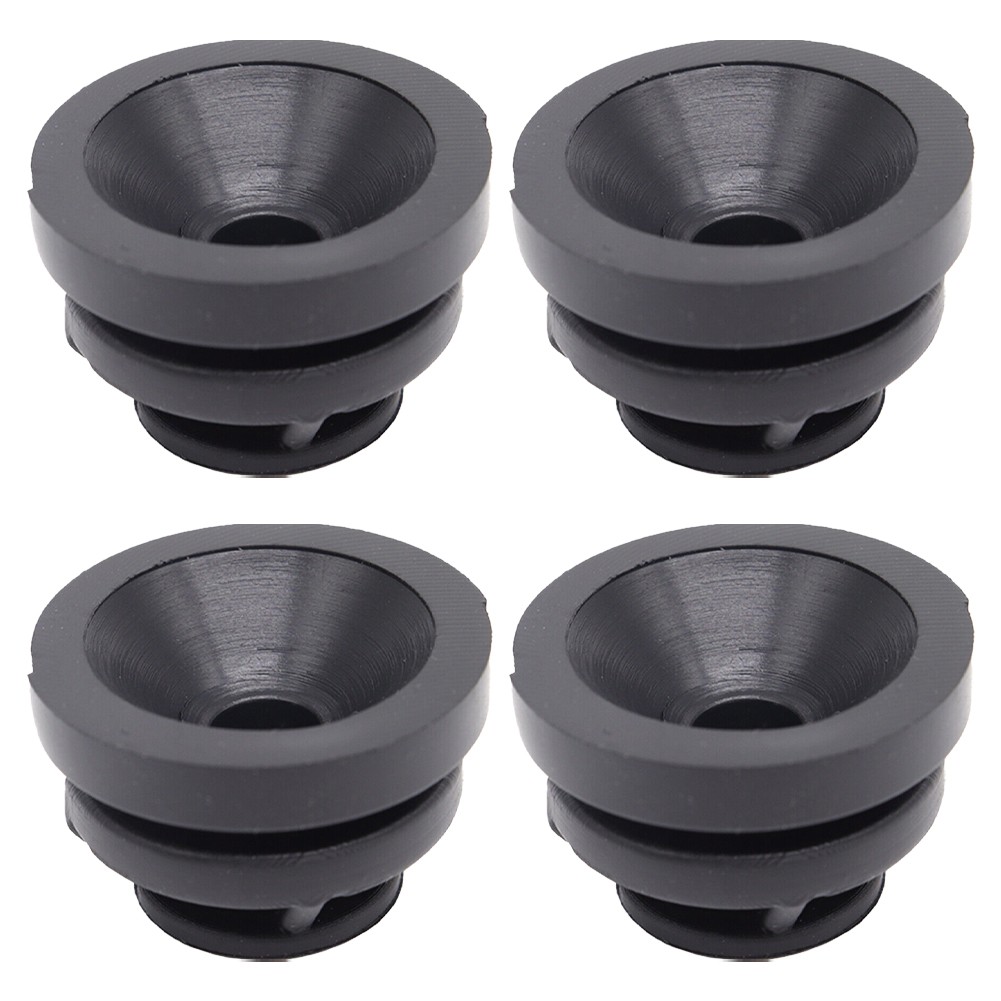 【Overauto】 Rubber Mounts Car Engine 4Pcs Black Bush Buffer P30110238 Brand New High Quality