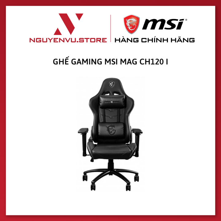 Ghế Gaming MSI MAG CH120 I Gaming Chair MSI - Hàng Chính Hãng thumbnail
