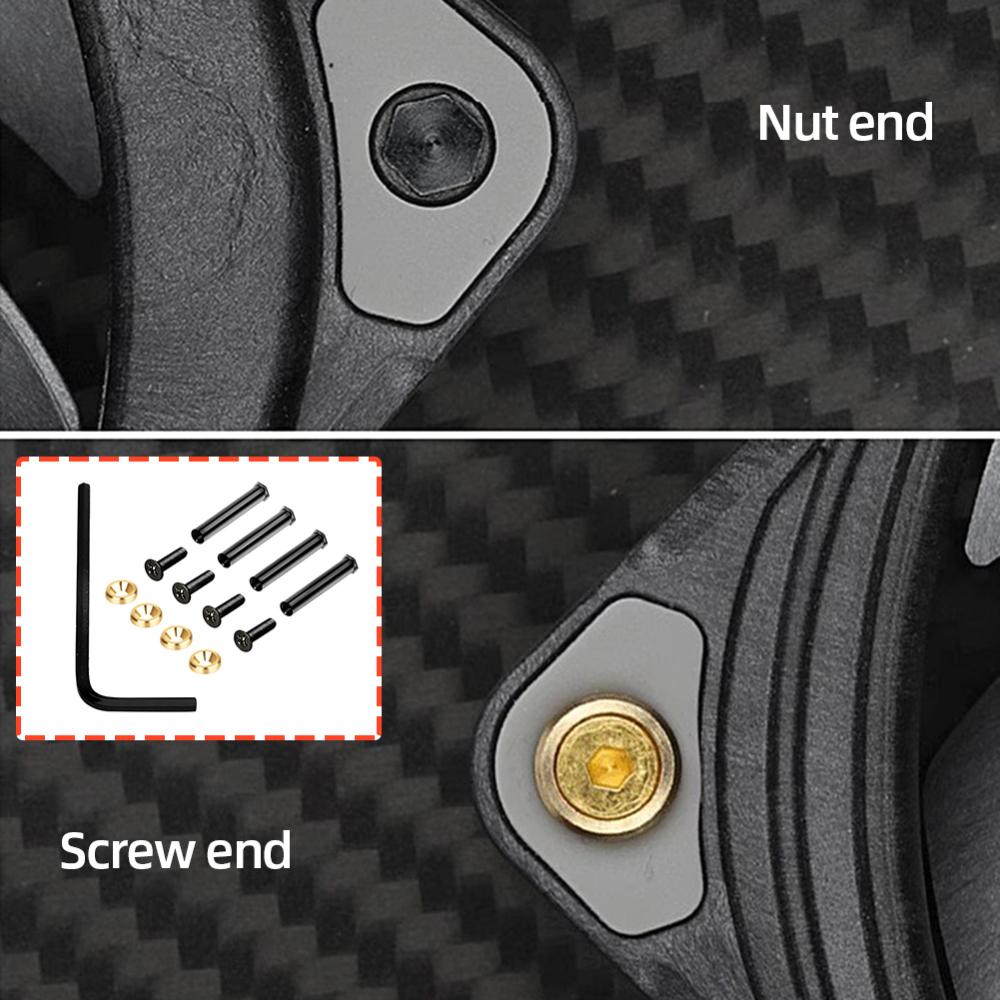 Fixing Chassis Fan Screws Quiet Operation Computer Case Fan Screws Set Computer Radiator Fan Screws Set for PC Case Fan