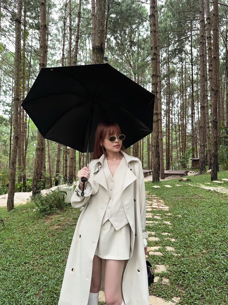 RUBIES Khoác Kiểu New Trench Coat