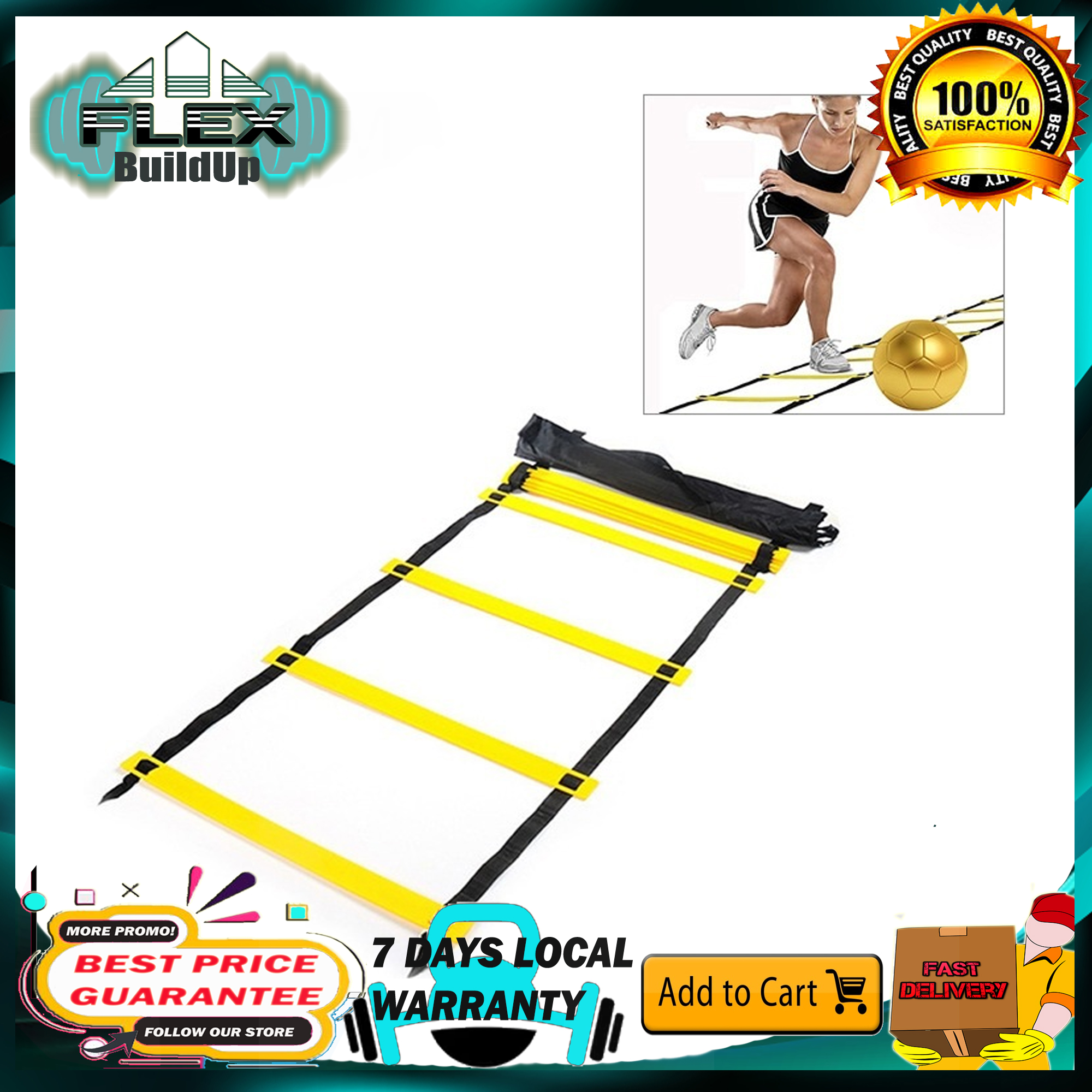 FLEX BUILDUP AGILITY LADDER Lazada PH