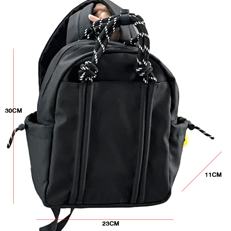 C&K Women's Backpack New Braided Rope Mini School Bag Casual Versatile Handheld Backpack