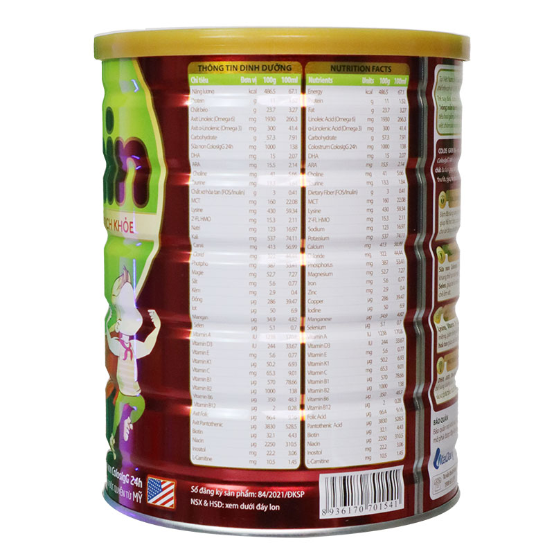 Colosgain Gold 0+ Lon 800g