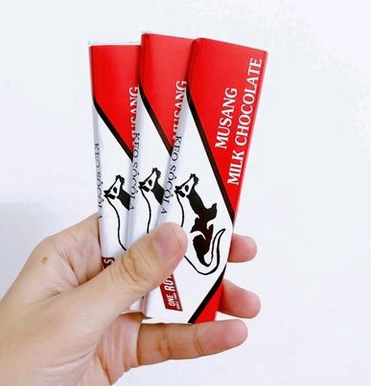 Kẹo thanh socola chồn - tuổi thơ siêu ngon 3 cây
