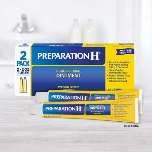 [HÀNG MỸ CHÍNH HÃNG] Kem bôi tr_ĩ Preparation H (2 tuýp)