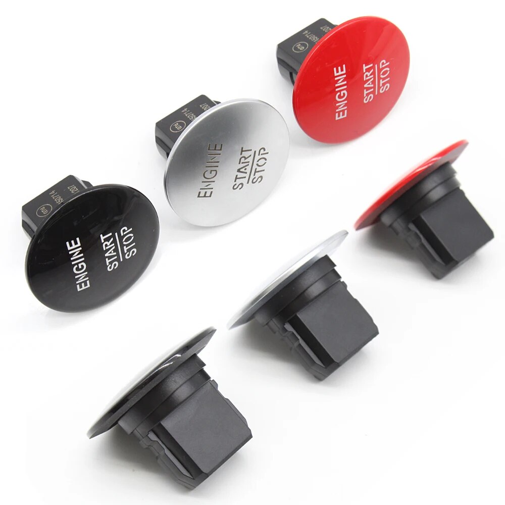 Universal Car Keyless Go Start Stop Push Button Engine Ignition Switch For Mercedes Benz W164 W205 W212 W166 W221 2215450714