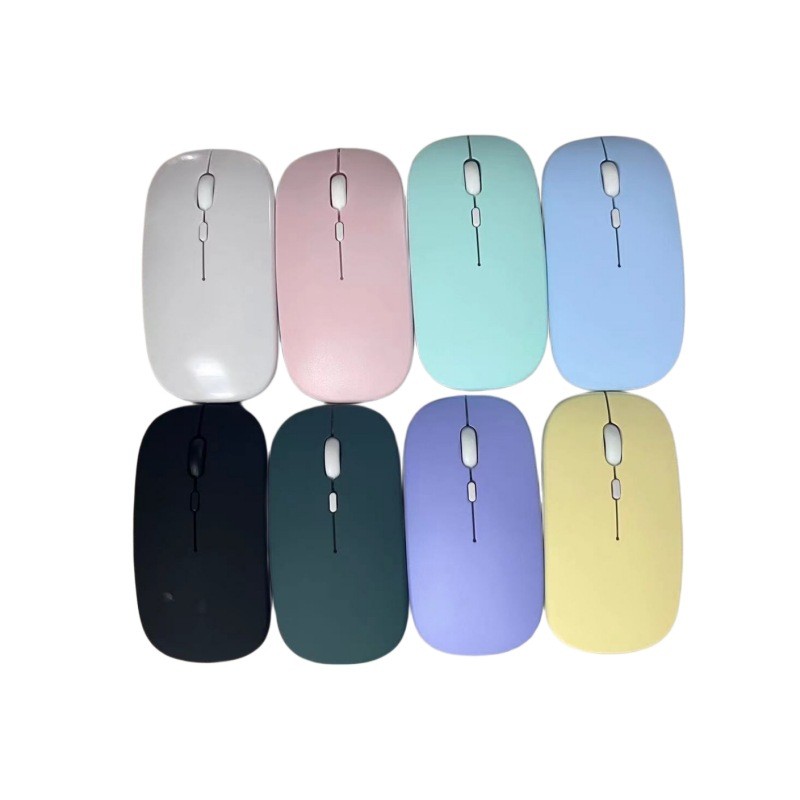 Rechargeable Wireless Bluetooth-compatible Mouse Portable Silent Ergonomic Mice For Computer Laptop Tablet Phone Office Gaming Mouse