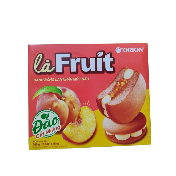 Bánh trứng Custas Orion Nhân Kem/Cốm/Tiramisu/Custas Đào mới