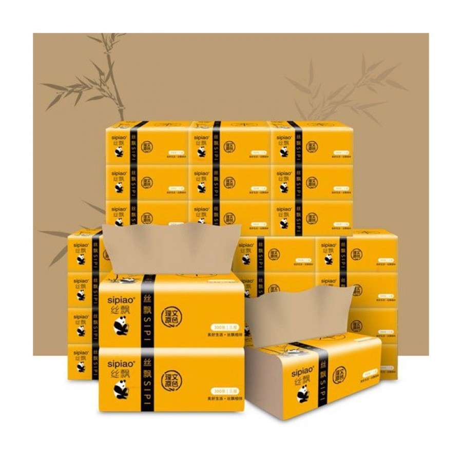 THÙNG 30 GÓI GIẤY ĂN GẤU TRÚC