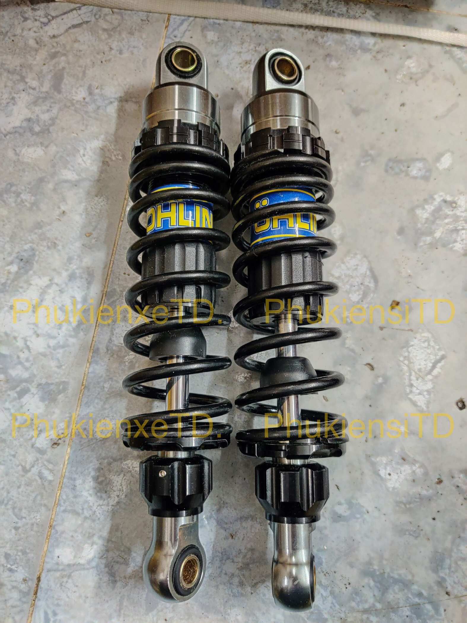 Phuộc OHLINS ko bình lắp Dr Wave Sirius Jupiter Win Angel Suviva Magic Elegant Axelo Future Blade Taurus...