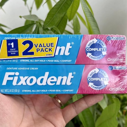 Keo Dán Hàm Răng Giả Fixodent 68g | Marathon Dental