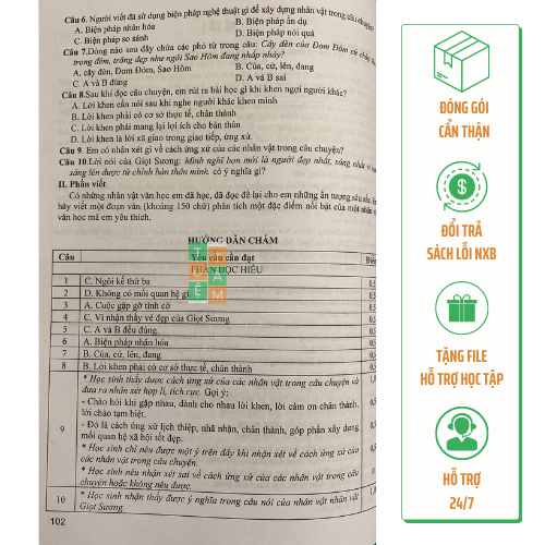 Sách - Đề kiểm tra Ngữ Văn 7 (15 phút, giữa kì, cuối kì)