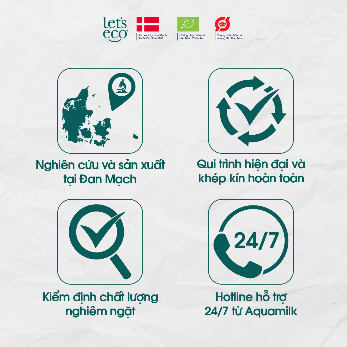 Sữa Bột Organic Let's Eco số 3 Cho Bé từ 10 tháng 700g (100% hữu cơ)