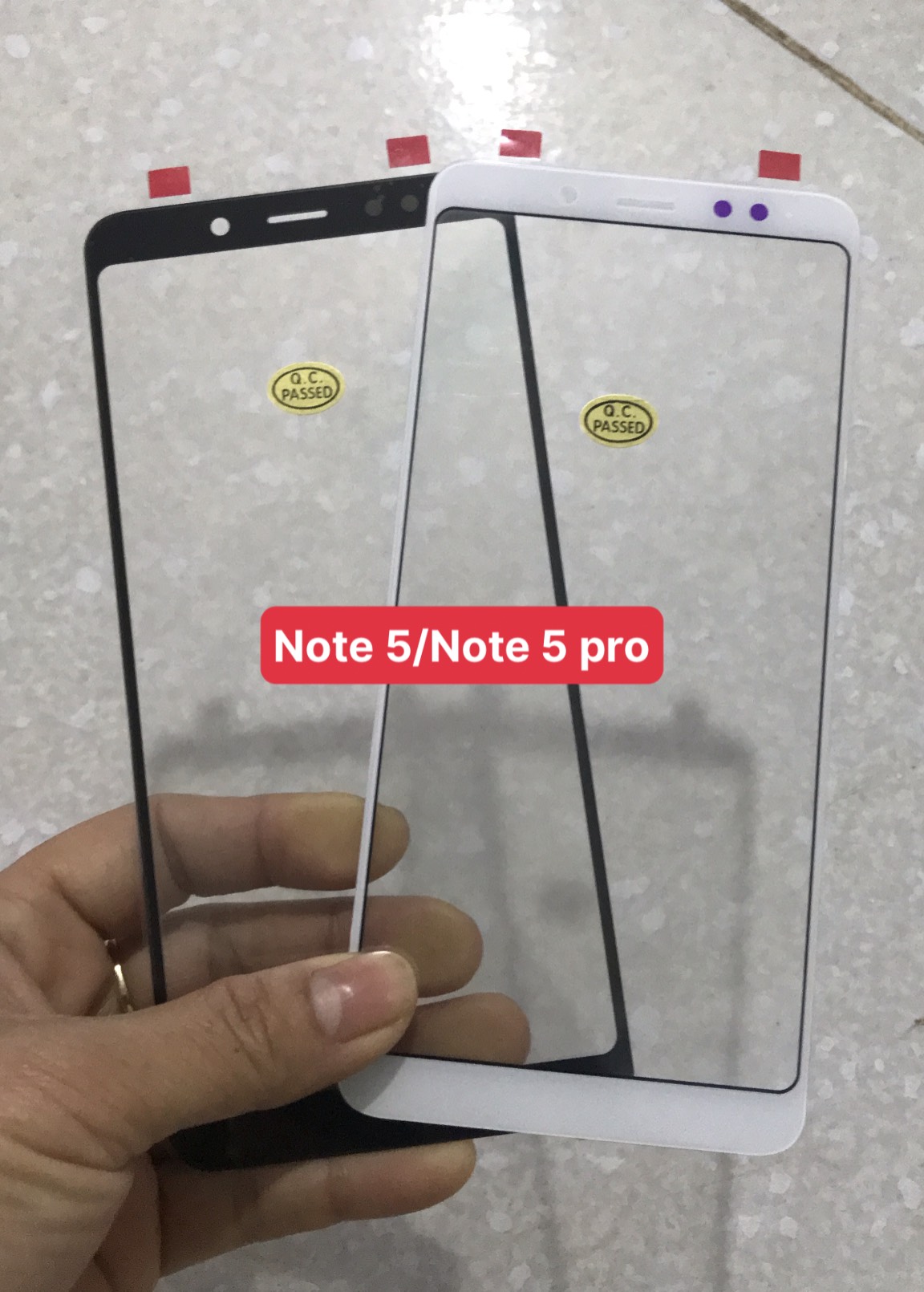 Kính ép Redmi Note 5 / Redmi Note 5 Pro ( thay khi kính màn hình bị vỡ)