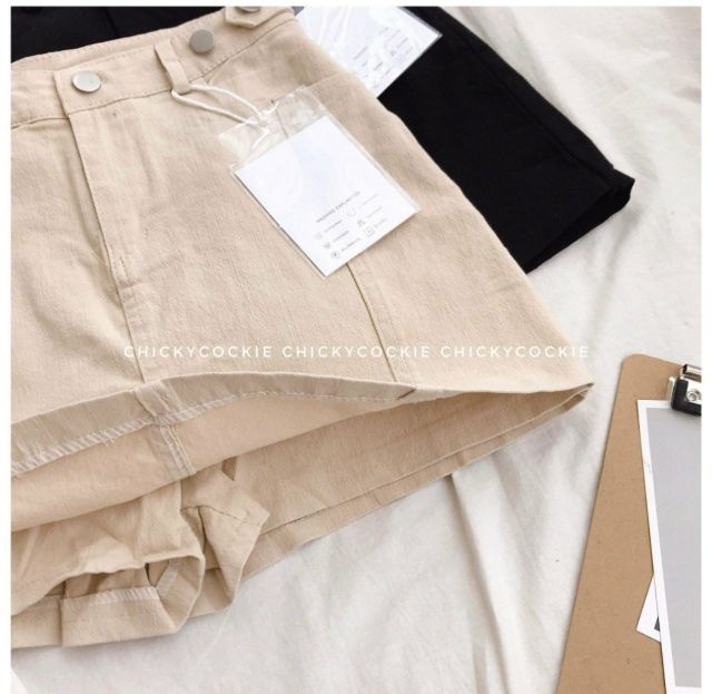 Quần short thô giả váy