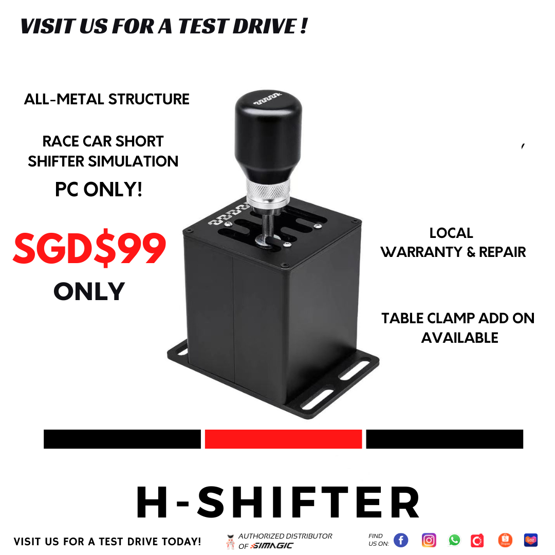 Sim racing H shifter / gear shifter / sim racing gearbox / not th8a vnm