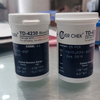 Que thử đường huyết Clever Check TD 4230 (25 que) thumbnail