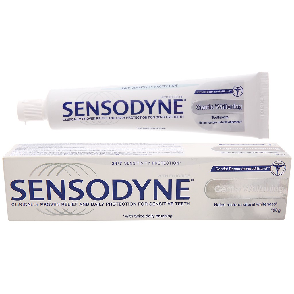 [HCM]Combo 2 Tuýp Kem Đánh Răng Sensodyne Extra 100ml Thái Lan