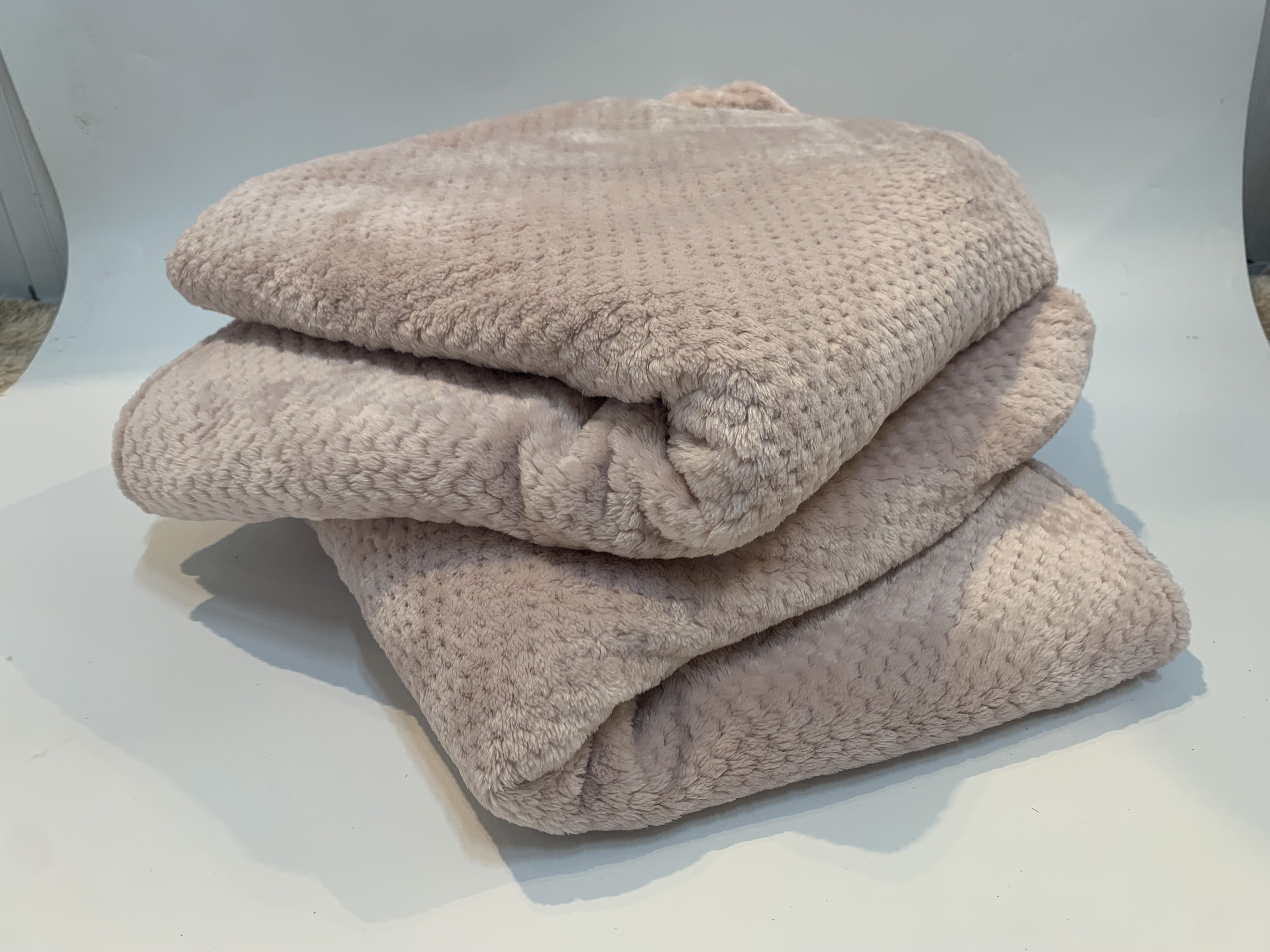 Mền Lông cừu Vân Hạt Bắp Ánh Sao - 1m6x2m