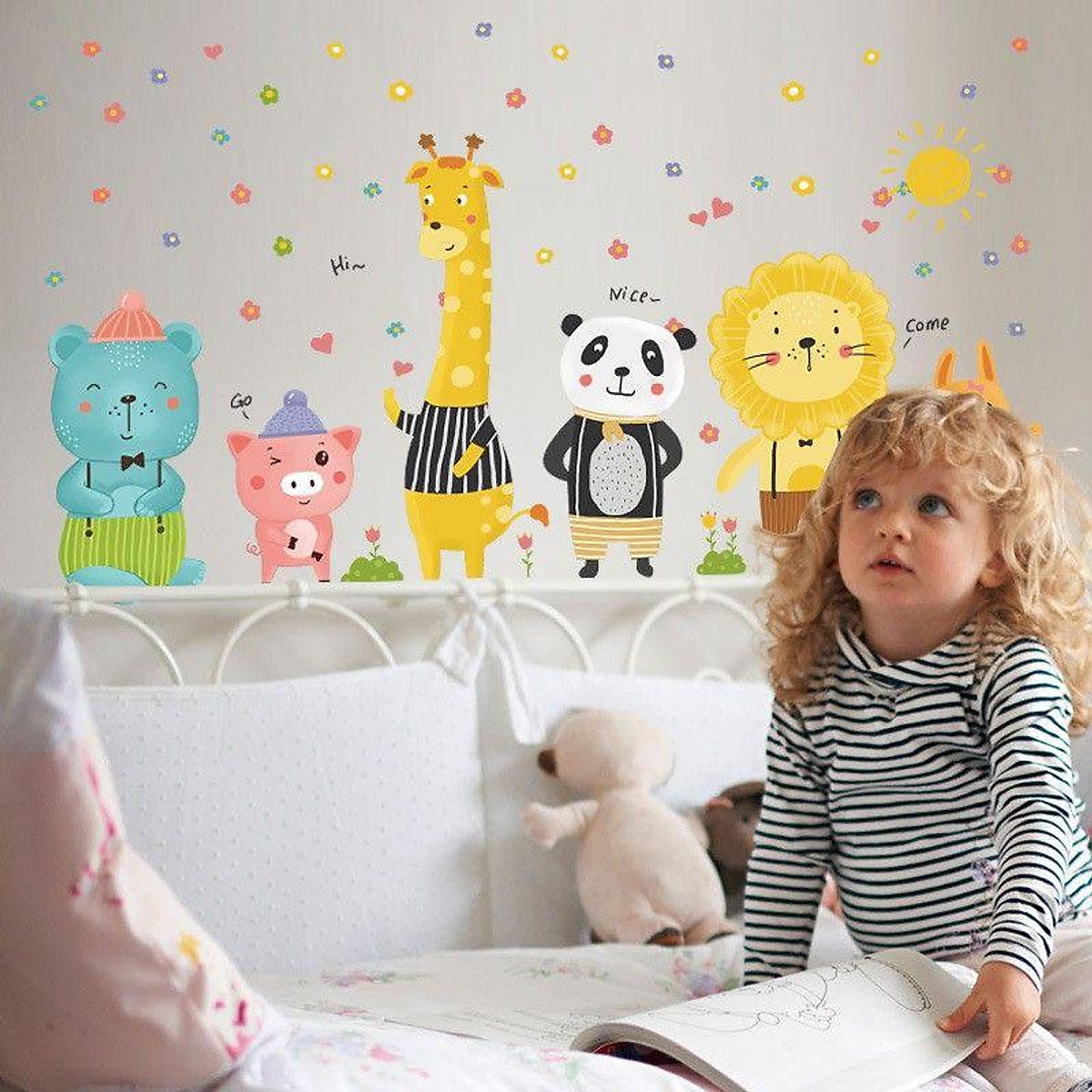 DECAL DÁN TƯỜNG CÁC LOẠI ĐỘNG VẬT 2