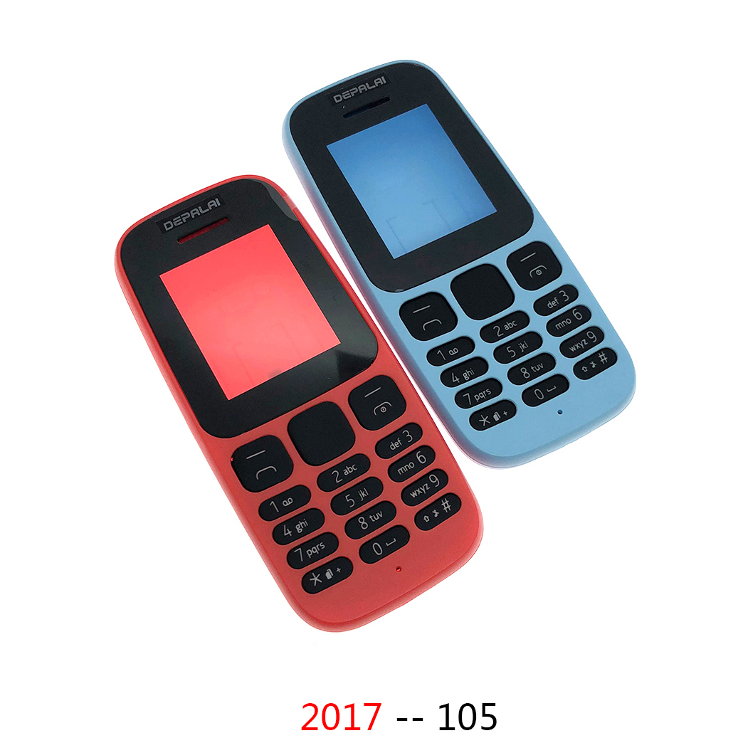NEW%20%E3%80%907efc9af3%E3%80%91Phone%20Housing%20Cover%20For%20Nokia%20105%202017%20105%20case%20Keypad%20Back%20Battery%20Mobile%20Phone%20Case%20Dual%20card%20version%20-%20Image%206