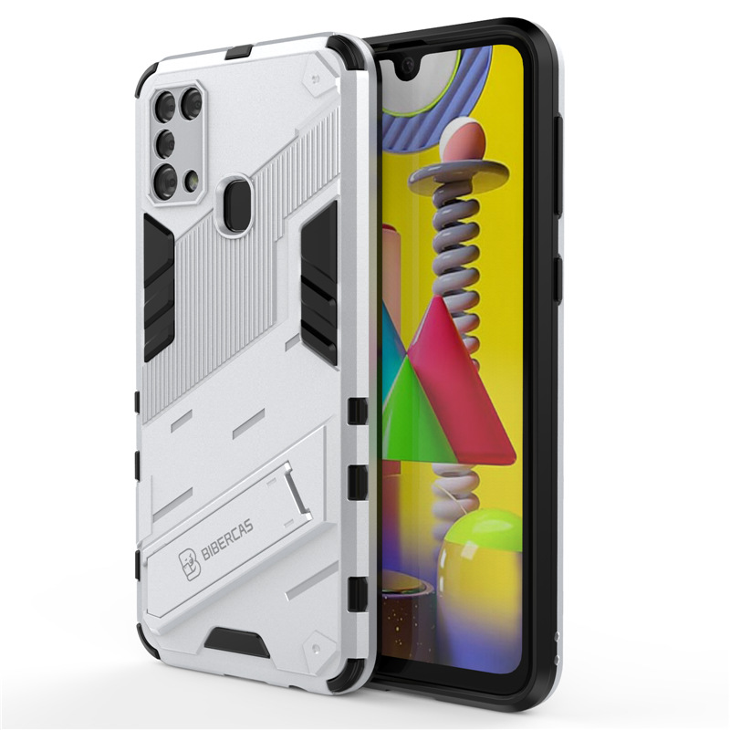 Samsung Galaxy M31 Shockproof Phone Cover, Ultra-Thin Slim Fit Hard Protective Cases.