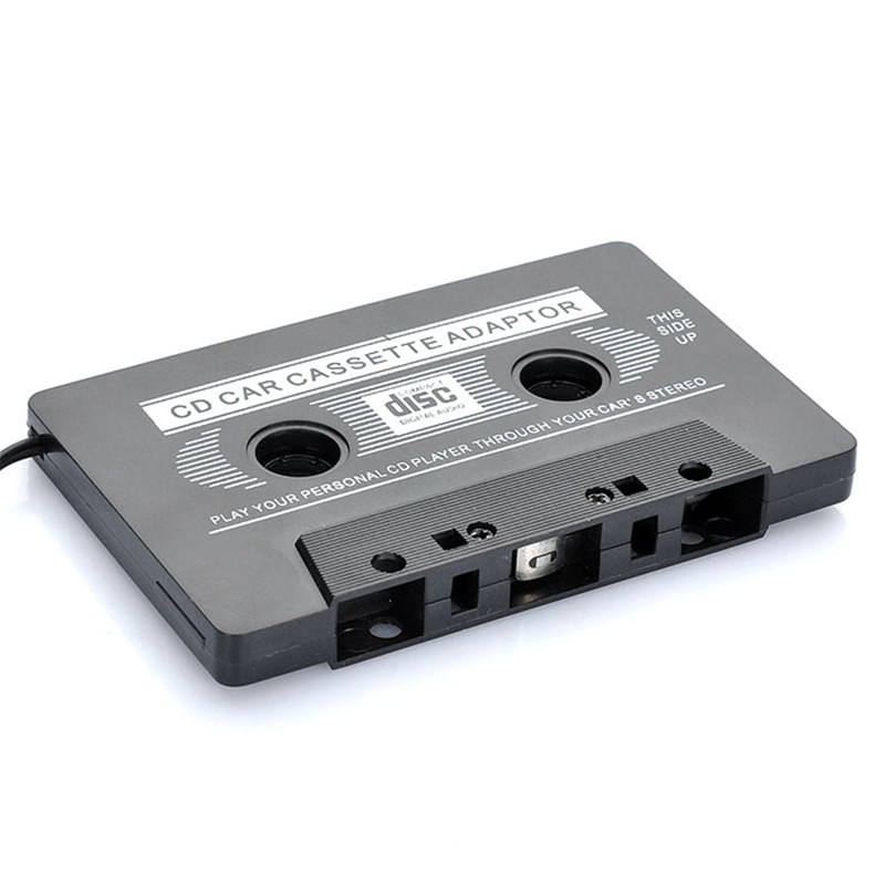 Car Cassette MP3 Player Tape Adapter 3.5mm Jack AUX Cable CD Audio Player Converter