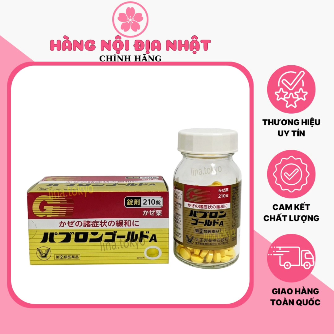 Thực phẩm chức năng cảm dạng viên taisho pabron