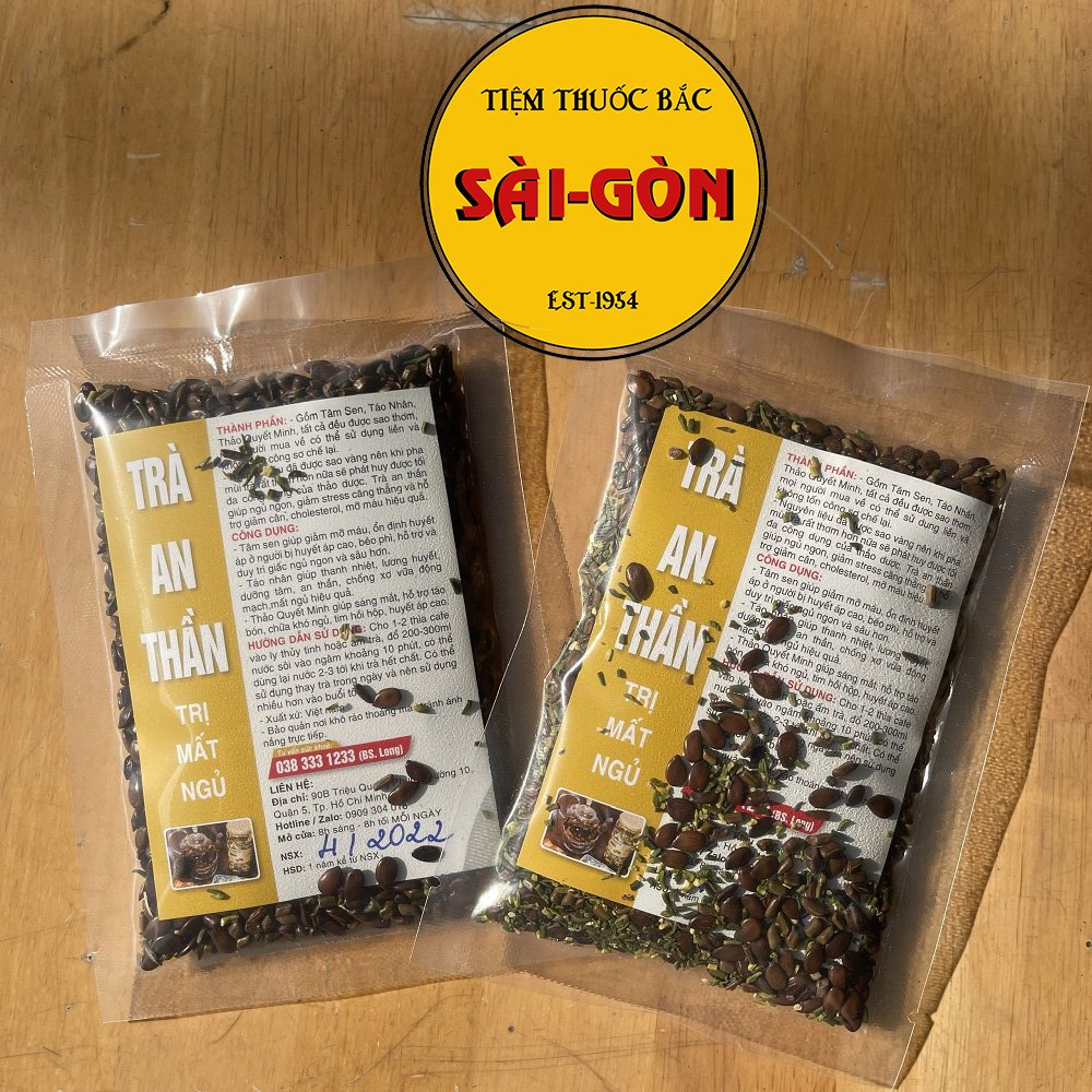 [HCM]1kg Trà An Thần Mất Ngủ (Gồm: Tâm Sen Táo Nhân Thảo Quyết Minh đều đã được sơ chế)