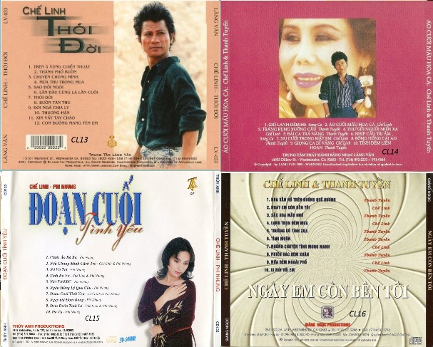 Bộ 4 Đĩa CD chế linh