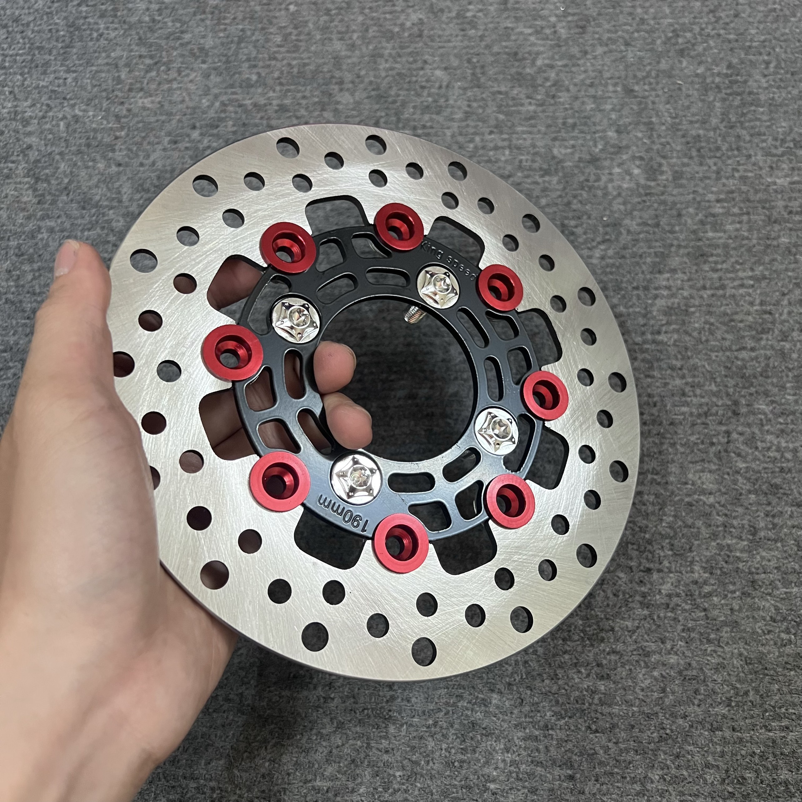 Đĩa thắng kingspeed v2 190mm cho vario 125, click, mio, vision lắp như zinđĩa thắng kingspeed v2 190mm cho vario 125, click, mio, vision lắp như zin