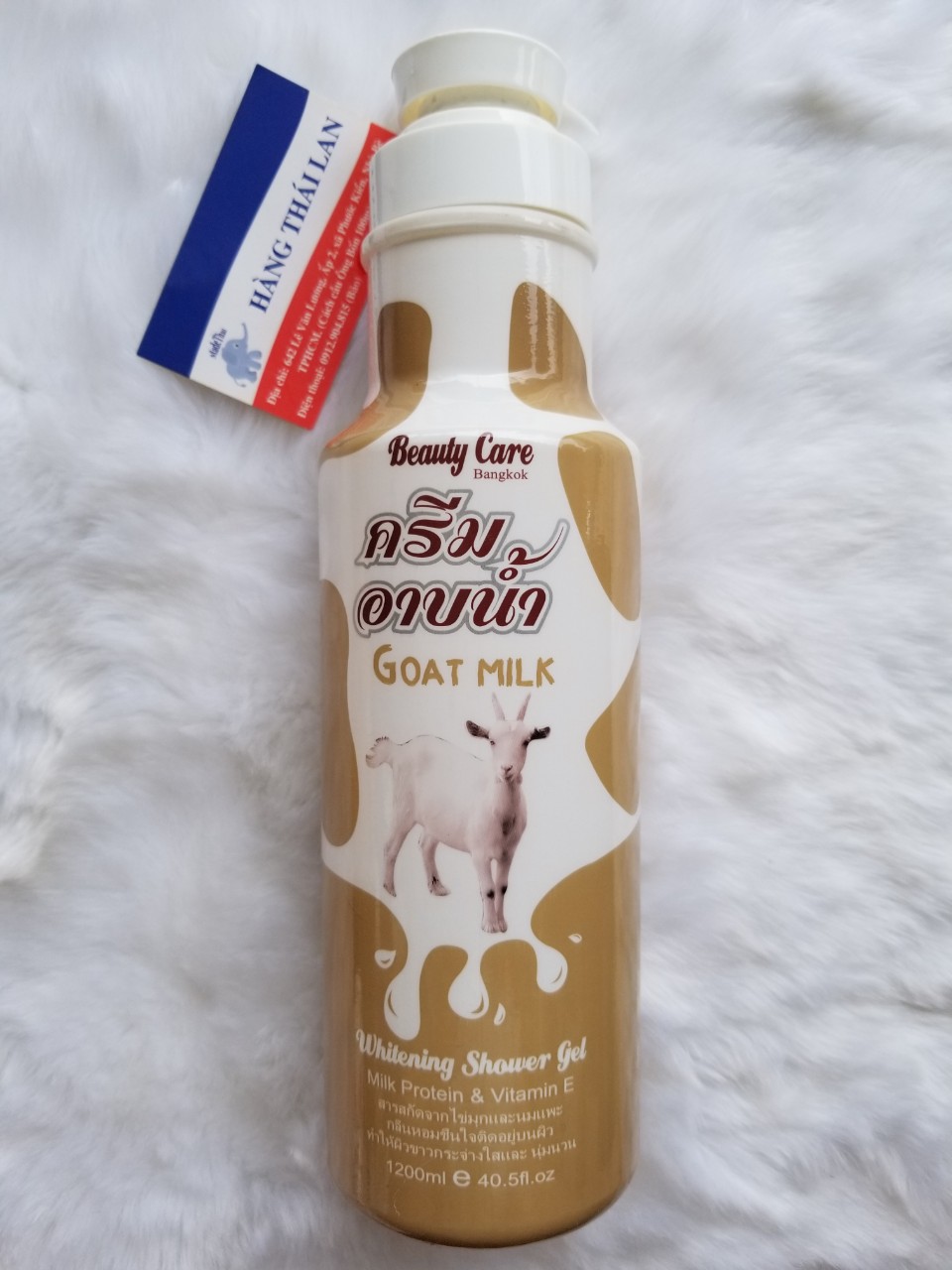Sữa tắm dê Beauty Care 1200ml Thái Lan- Goat Milk