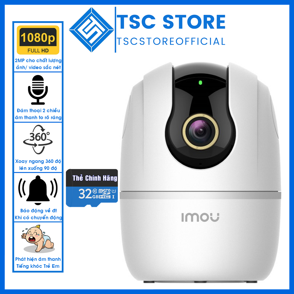 Camera IP WIFI IMOU 4MP A42 & 2MP A22 | Indoor Camera 360° | TSC STORE - tscstoreofficial
