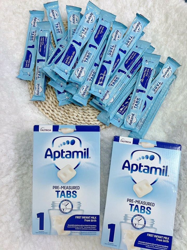 Sữa thanh Aptamil Anh số 1- 24 thanh
