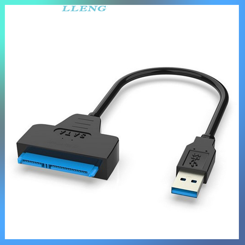 LLENG USB 3.0 to SATA 2.5" External Hard Disk Drive Adapter Reader For SSD HDD Cable