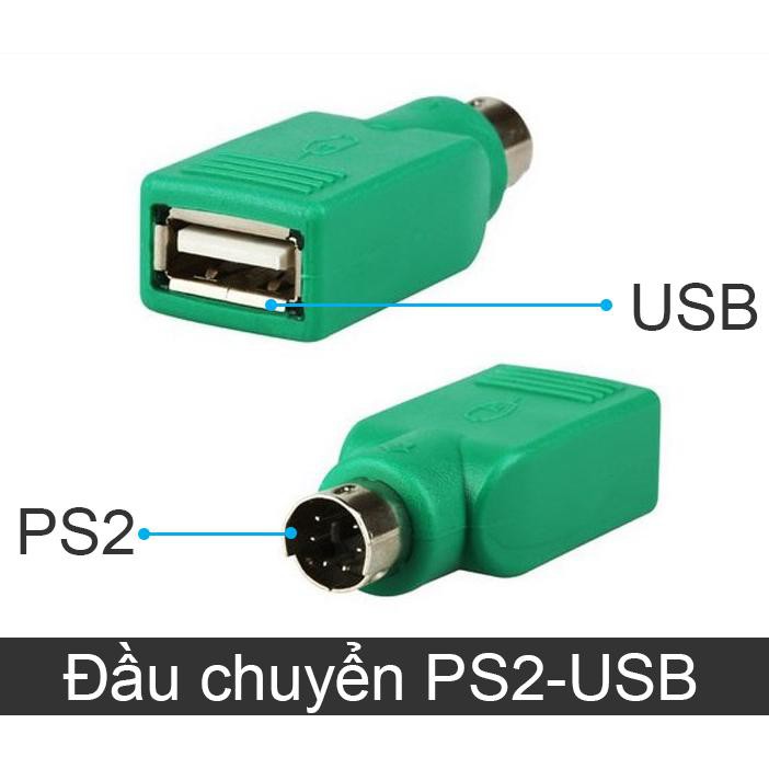 Đầu chuyển PS2 sang USB dùng cho Chuột