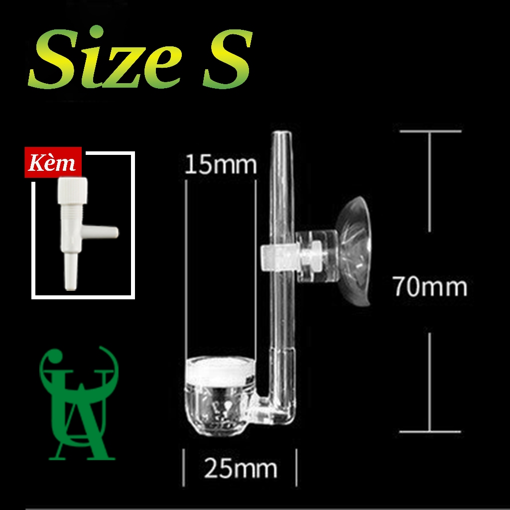Cốc sủi oxy siêu mịn Hoa Sen | Đầu sủi oxy cho bể cá (Acrylic)