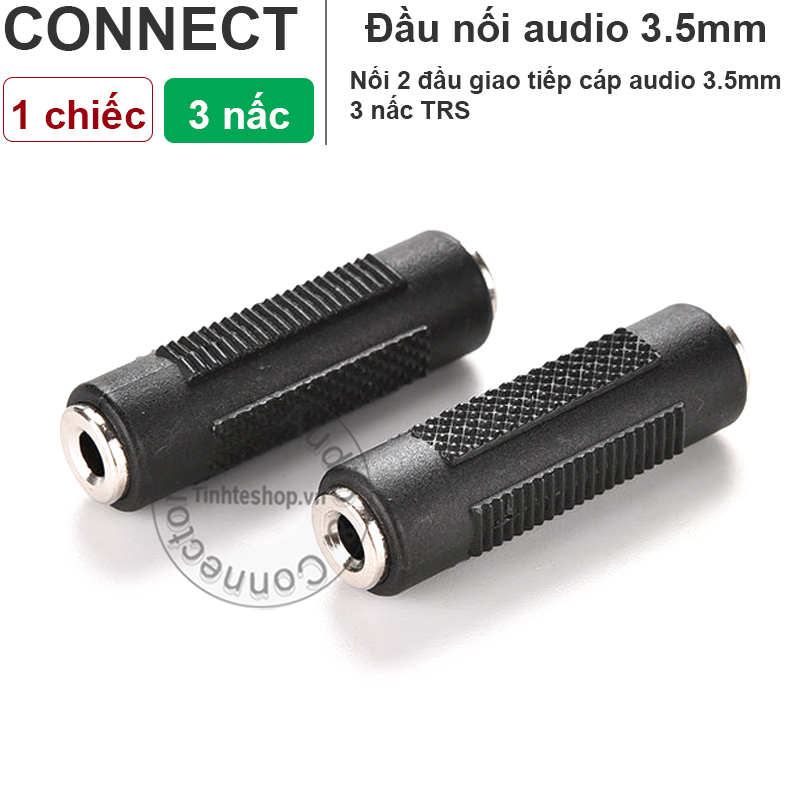 1PCS - Audio 3.5mm gender stereo female to female