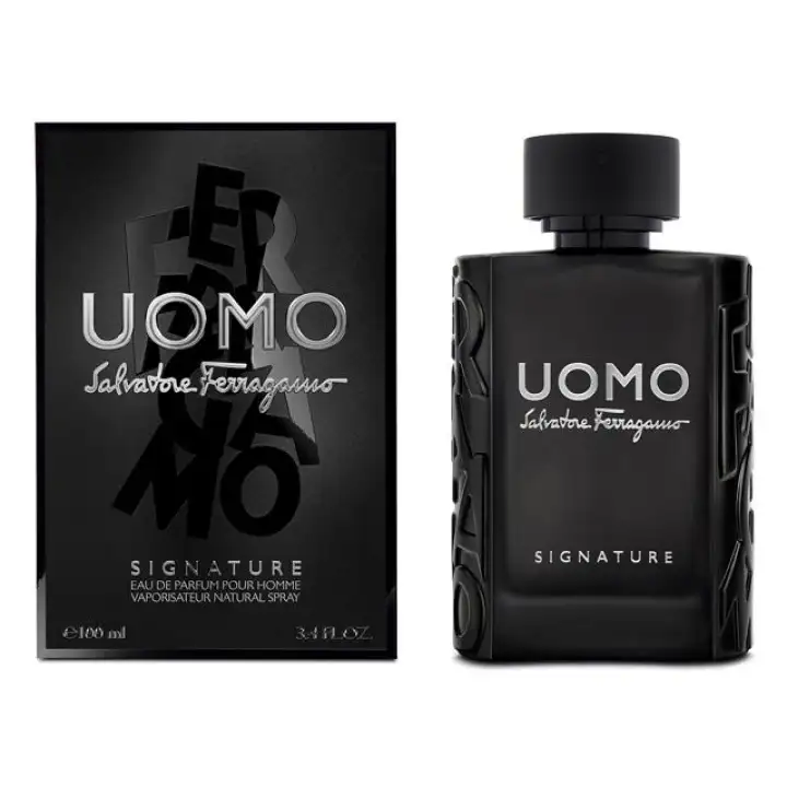 Salvatore Ferragamo Uomo Signature Edp For Men 100ml Eau De Parfum Black Brand New 100 Authentic Perfume Fragrance Lazada Singapore