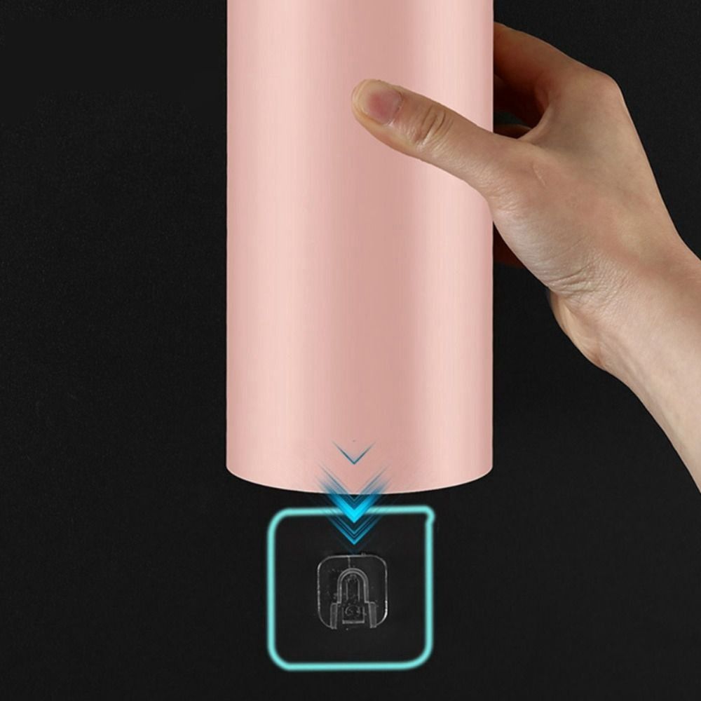 MEIPINGO Plastic Nordic Style Wall Mounted Automatic Pull Type Disposable Paper Cup Dispenser Cup Holder Cup Container Storage Rack