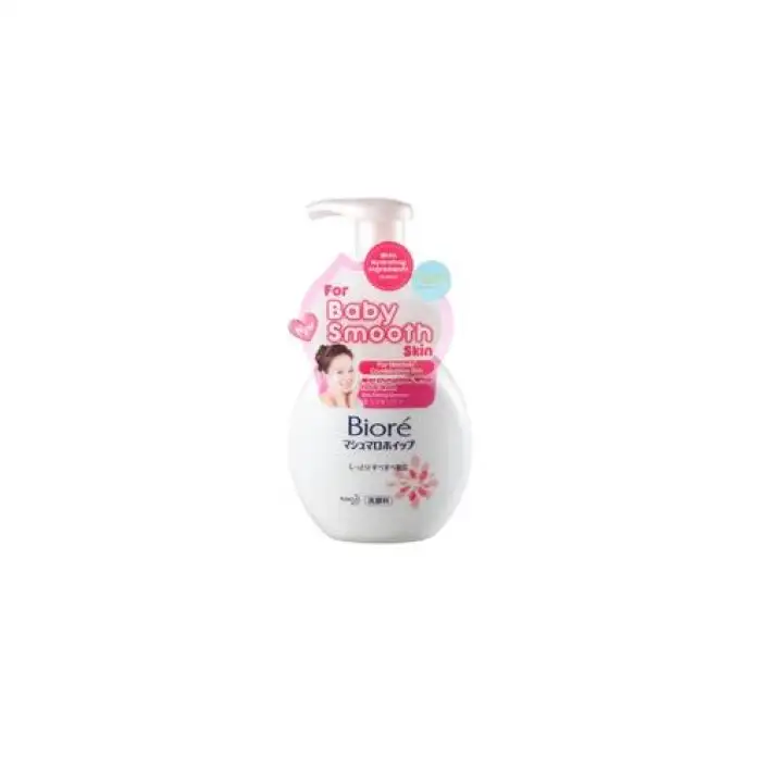 biore marshmallow whip facial wash