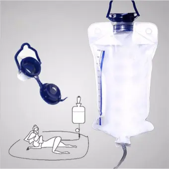 Denshine Reusable Colon Bag Cleansing Kit 1200ml Large Denshine Reusable Colon Bag Cleansing Kit 1200ml Large Capacity Intl