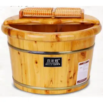 Quality Cedar Wood Foot Spa Bucket With Cover 26 Cm Tall Lazada Quality Cedar Wood Foot Spa Bucket With Cover 26 Cm Tall