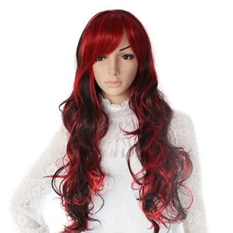 red curly wig halloween